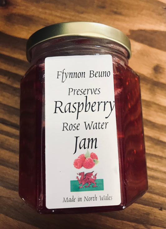 Raspberry and Rosewater jam